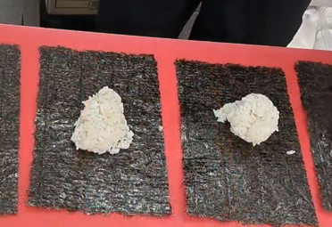 꼬마김밥 6단계 1단계