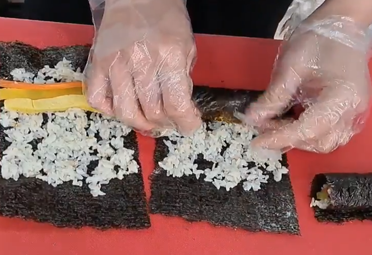 꼬마김밥 6단계 3단계